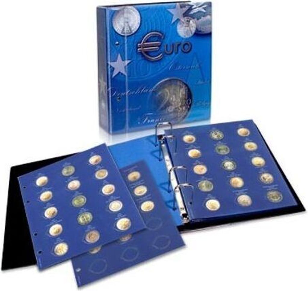 SAFE 1865 Vordruckblätter-Set für Euros in Farbe (6 Blatt)
