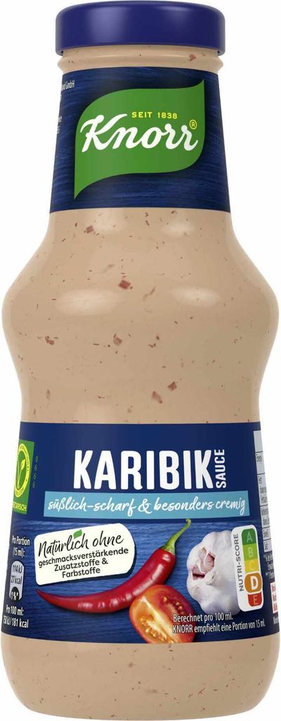 Knorr Schlemmer Sauce Karibik 250ml Produktbild 