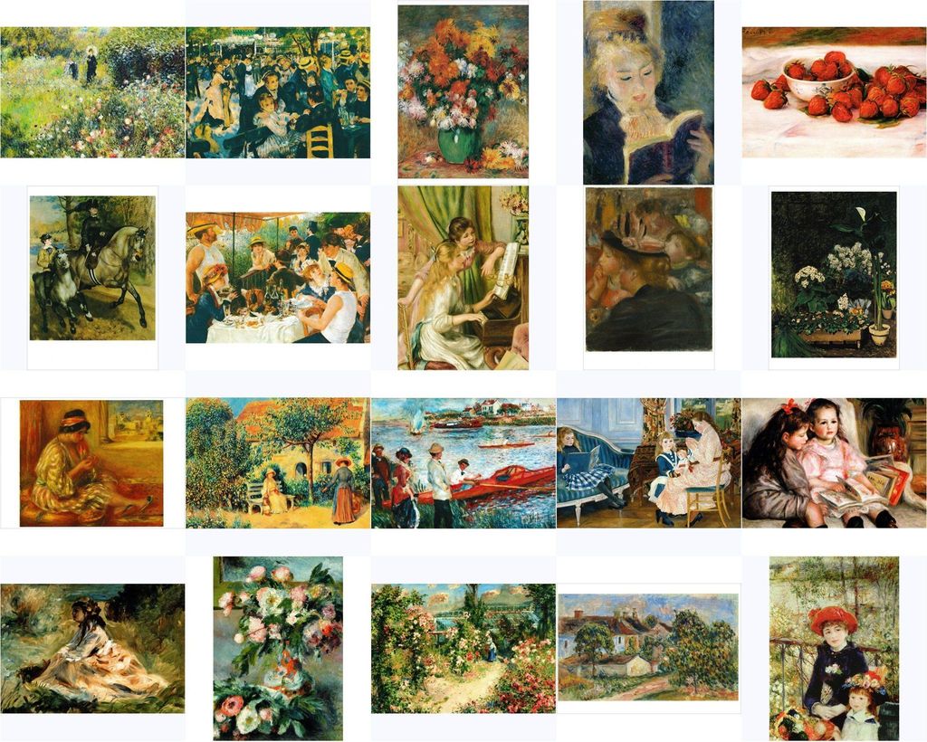 Kunstkarten-Topseller-Set Pierre Auguste Renoir