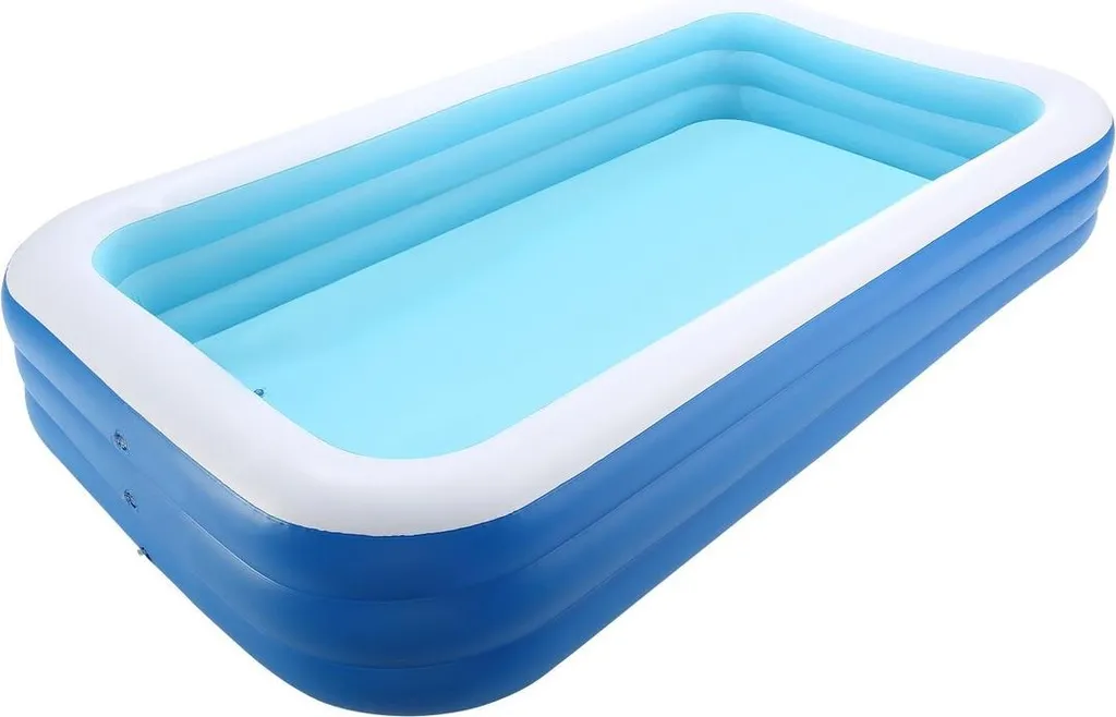 Piscine gonflable triple couche résistante de 3 mètres de long - 9