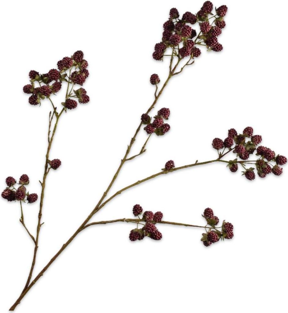 Silk-ka Kunstbloem - Zijden bloem - Fruitboeket, bramen, Productafbeelding 