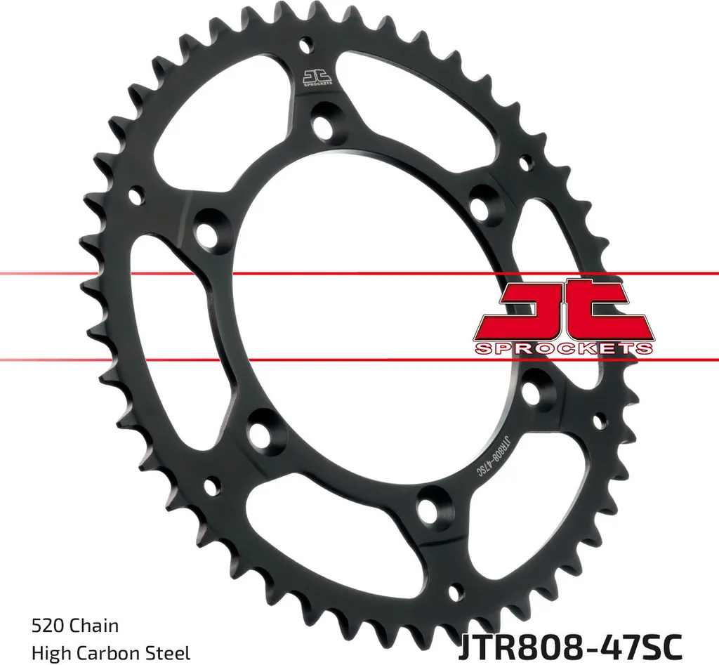 Pignon 520 JT Sprockets 47 Dents pour Remplacement Kit Chaîne Moto