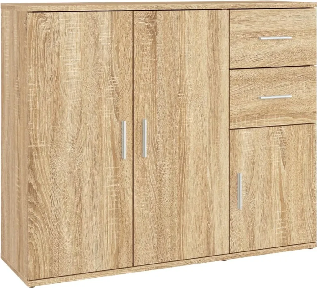 Mobile Buffet SYFAX™ 91x29,5x75 cm Rovere Sonoma | Design Moderno Casa