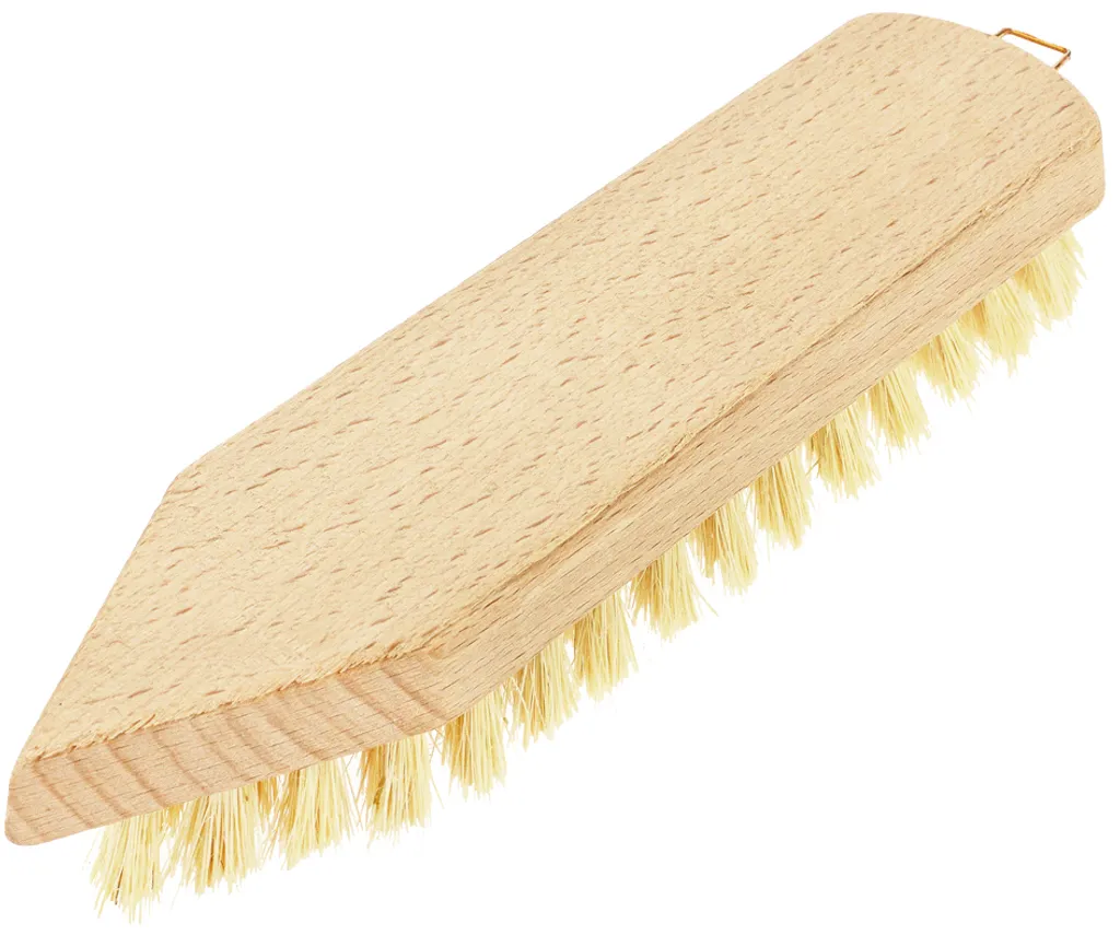 Peggy Perfect 7269 Brosse à Récurer en Bois Naturel Forme Pointue