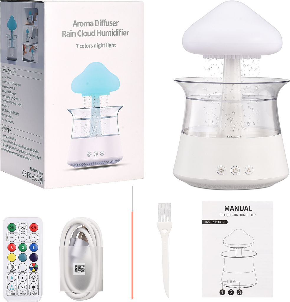 Nawilżacz Fortuna Lai Rain Cloud Dyfuzor olejków Zdjęcie produktu 