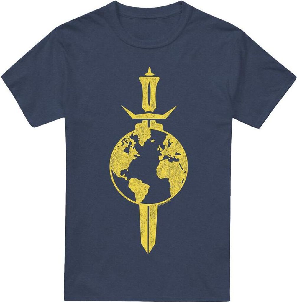 Star Trek - "Terran Empire" T-Shirt für Herren/Damen Uni TV17680 (3XL) (Marineblau)