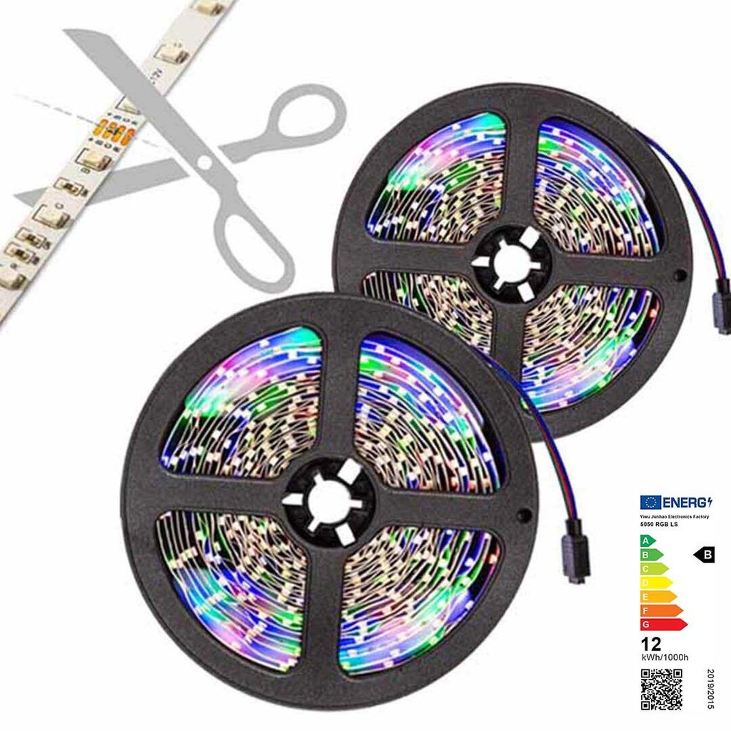 RGB5050 programovateľný LED pás Obrázok produktu 