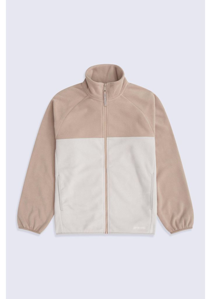 Animal - "Stockholm" Fleecejacke Durchgehender Reißverschluss für Damen MW3699 (46 DE) (Beige)