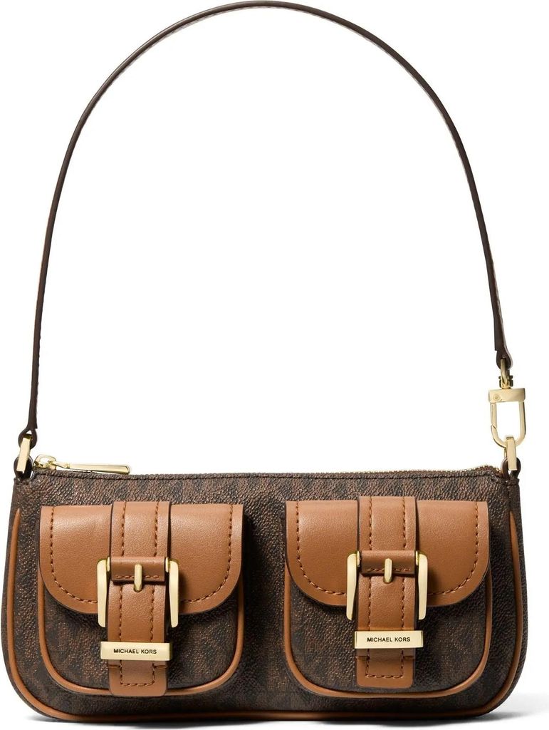 Michael Kors Damen Clutches 32S5GZCU1B-252 Farbe: Braun Größe: Einheitsgröße