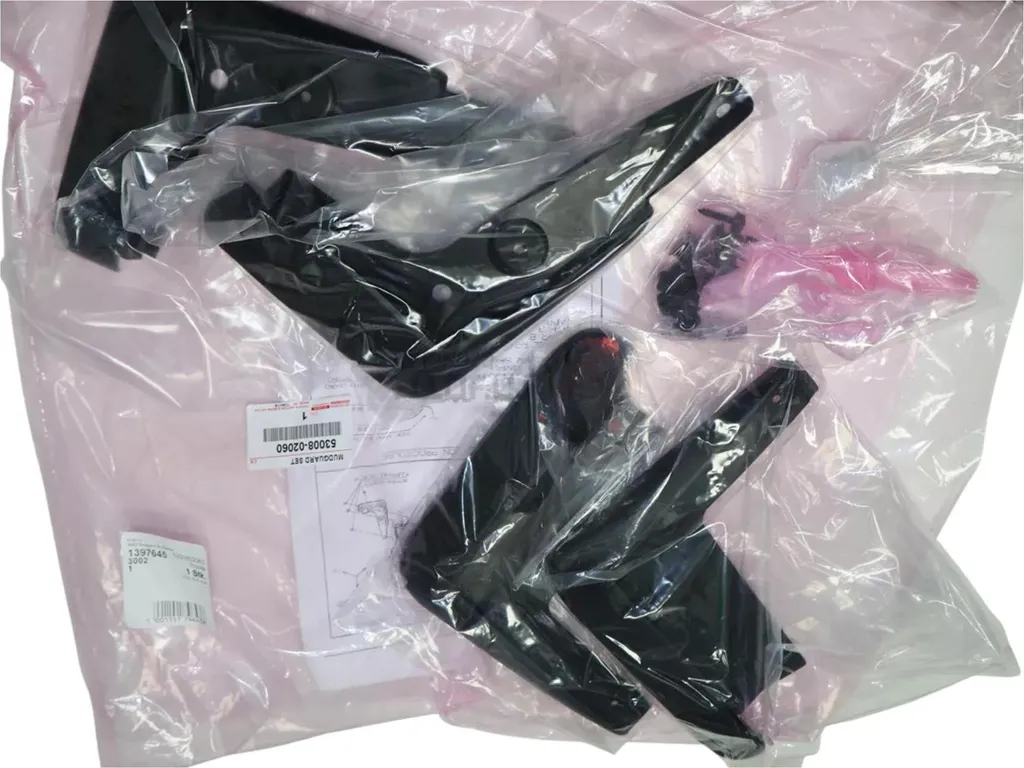 Garde-boue avant et arrière pour Toyota Auris - Kit complet 53008-02060