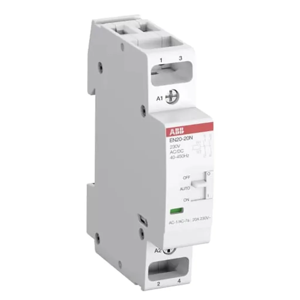 Contacteur Modulaire 20A ESBN 230V pour Pilotage de Chauffe-Eau Élec