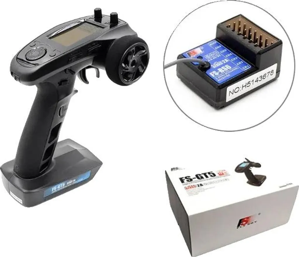 Trasmettitore Compatto RC 2.4GHz AFHDS 2A - 6 Canali Alta Precisione