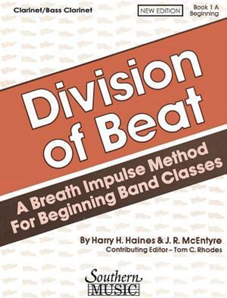 Division of Beat (D.O.B.), Book 1a: Clarinet/Bass Clarinet