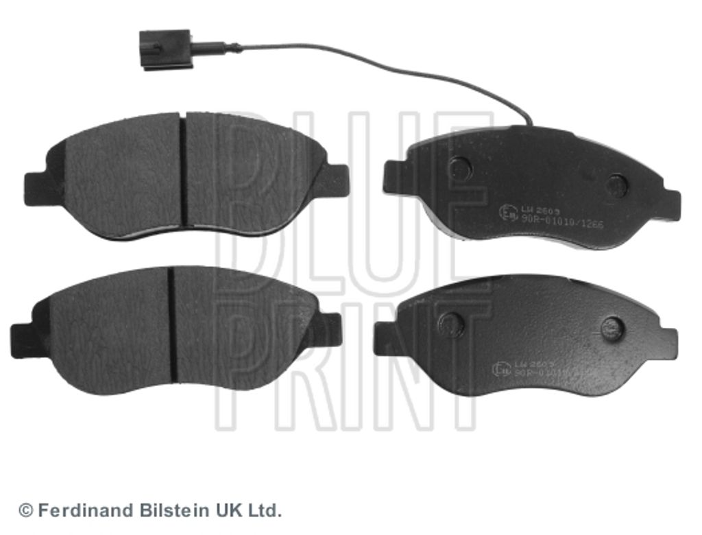 BLUE PRINT Bremsbeläge Satz Vorne für FIAT BRAVO II (198) ADL144203