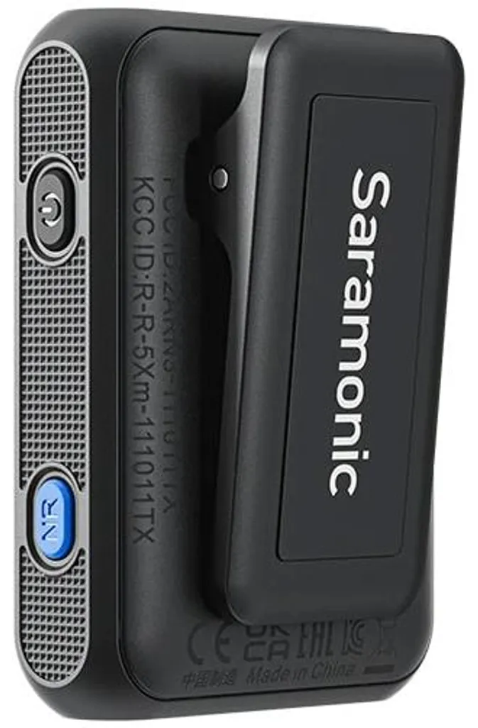 Microphone pour vlogging et interview sans fil 150m Saramonic Noir