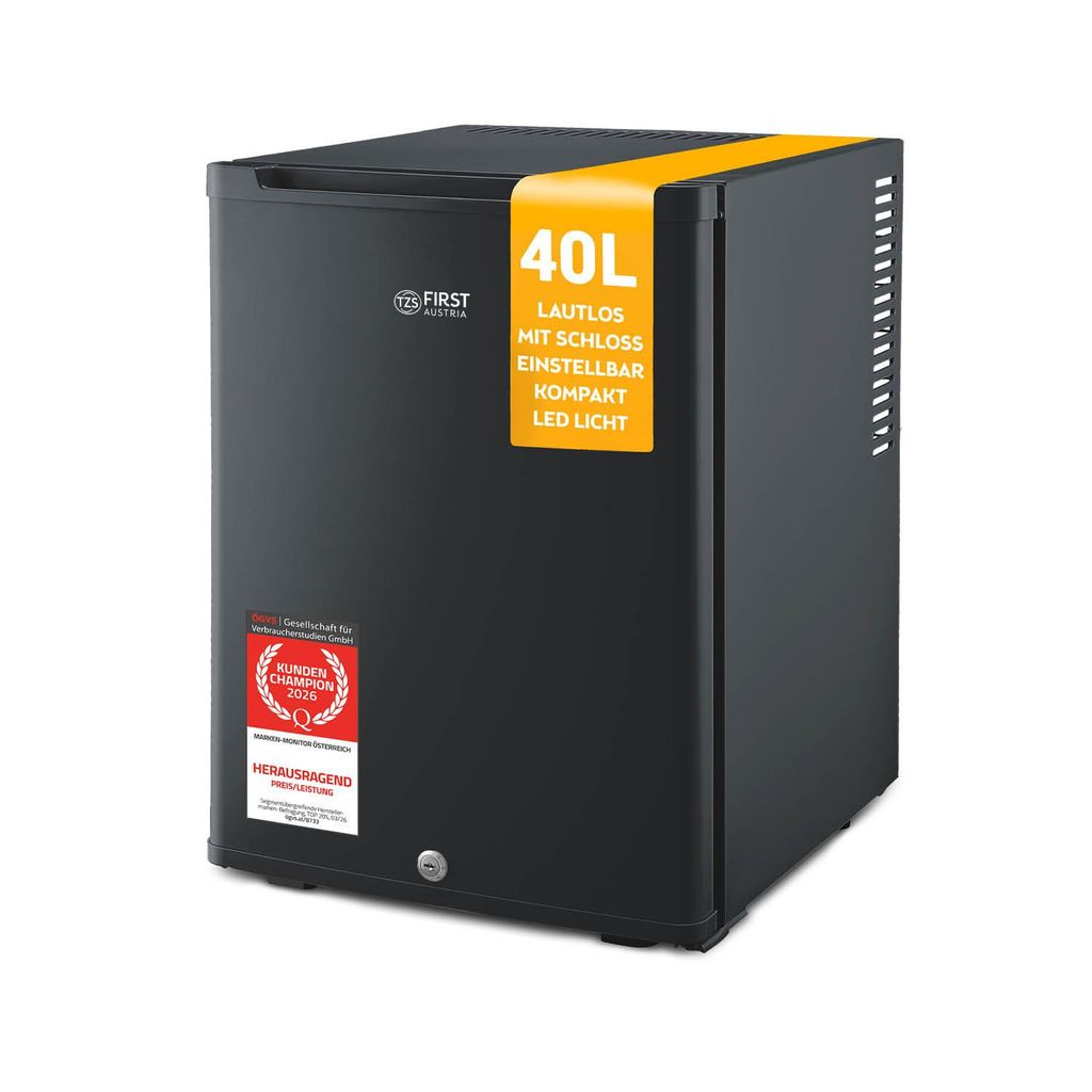 TZS First Austria - Mini Kühlschrank 40L lautlos - Produktbild 