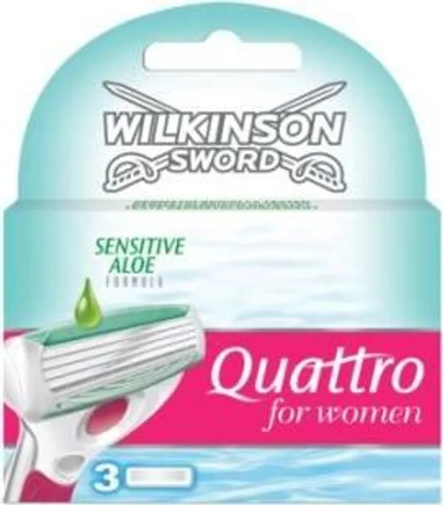 Wilkinson Sword - Quattro for Women (3 pcs) - Spare head