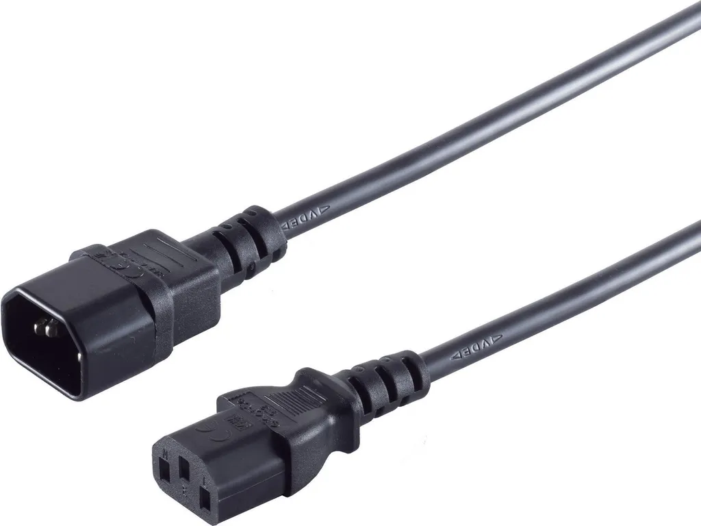 Prolunga Elettrica C13-C14 S/CONN 5m VDE - Il Cavo che dura una Vita