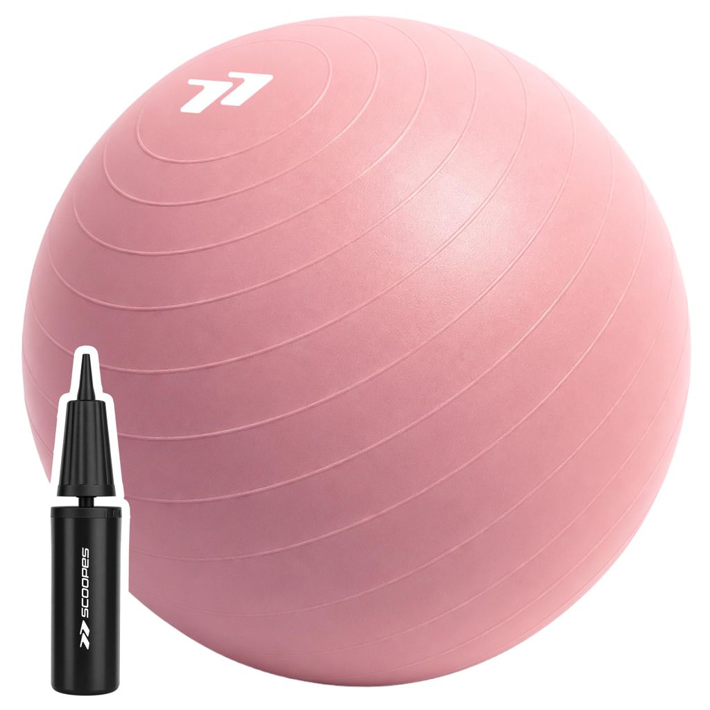 Palla ginnastica da 65 cm con pompa, ideale per Pilates, Immagine del prodotto 