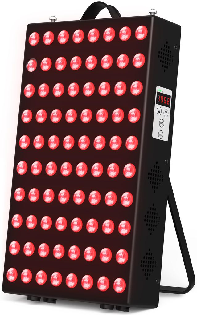 Good4You Rotlichttherapie Lampe 660nm & 850nm – Infrarotlampe zur Tiefenpenetration der Haut – Rotlicht für Muskelregeneration & Hautverjün...