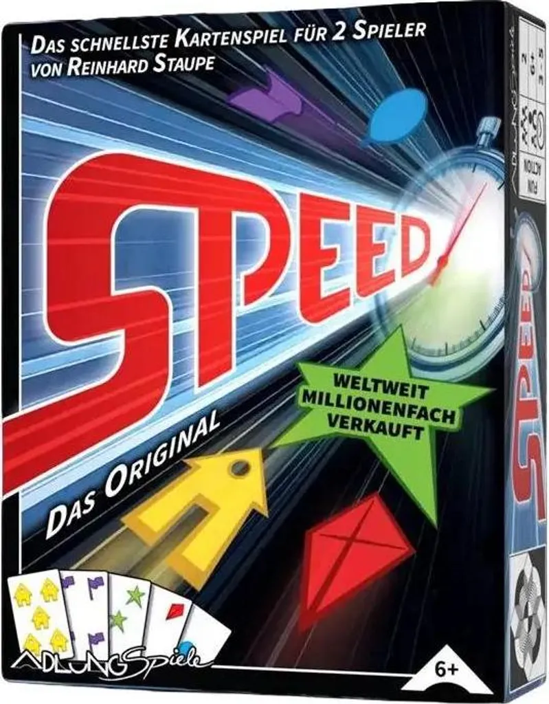 Speed Carletto Deutschland - Jeu de Réflexes Fluide et Format Voyage