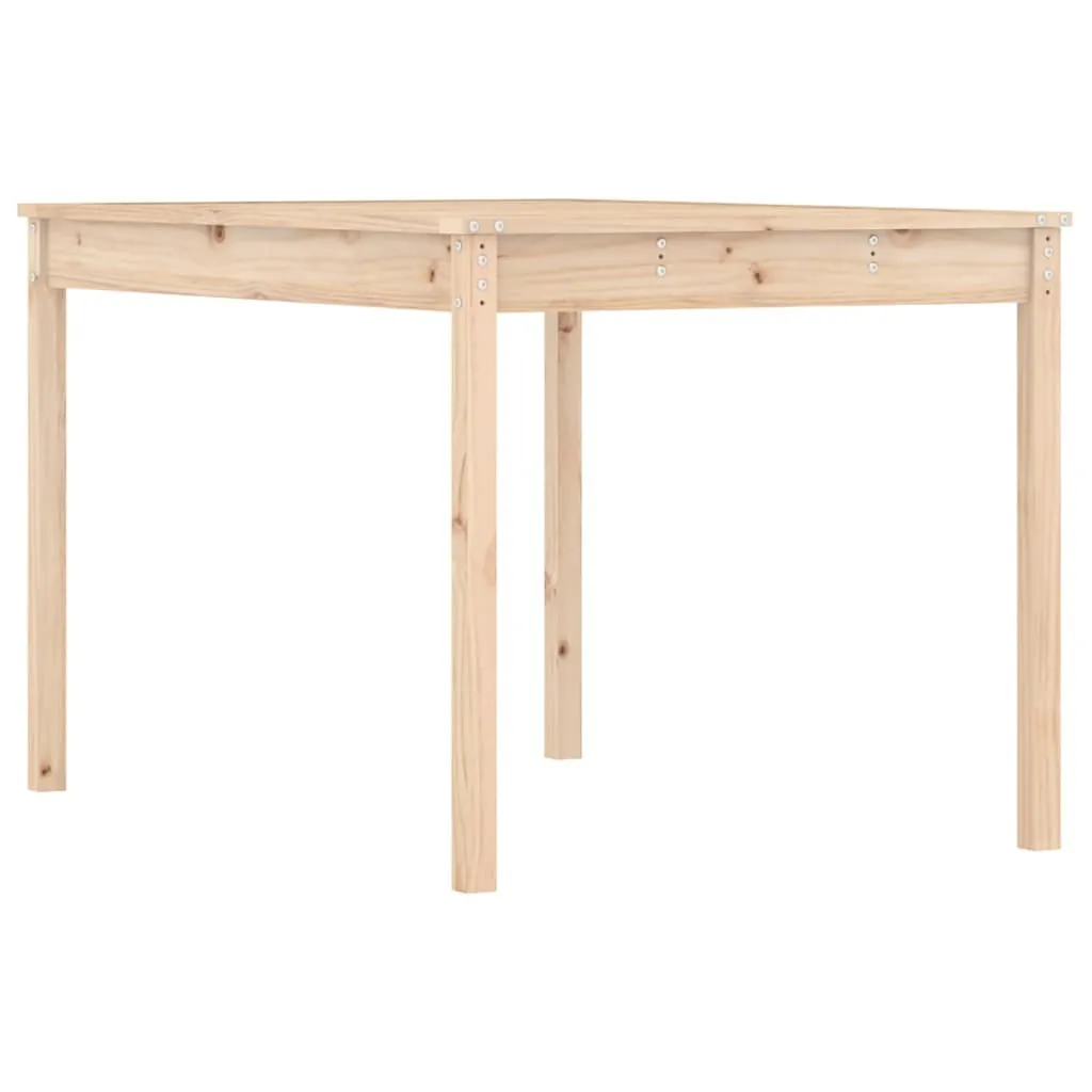 Tavolo da Giardino vidaXL 121x82,5x76 cm in Legno di Pino Massiccio - 3
