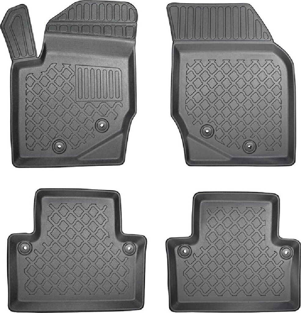 Z534787 TPE-GummiFußmatten passend für Volvo XC90 I 5/7Sitze (excl. 3rd row) 2002-04.2015