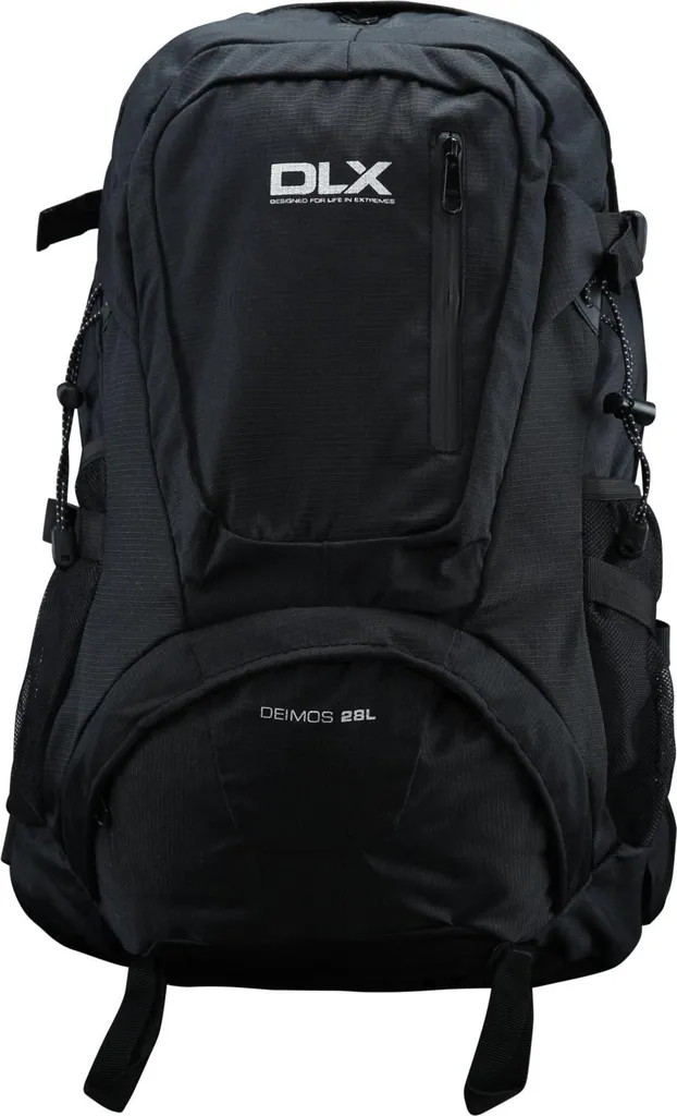 Dlx Deimos Sac à dos Noir X Imperméable avec Compartiment Renforcé