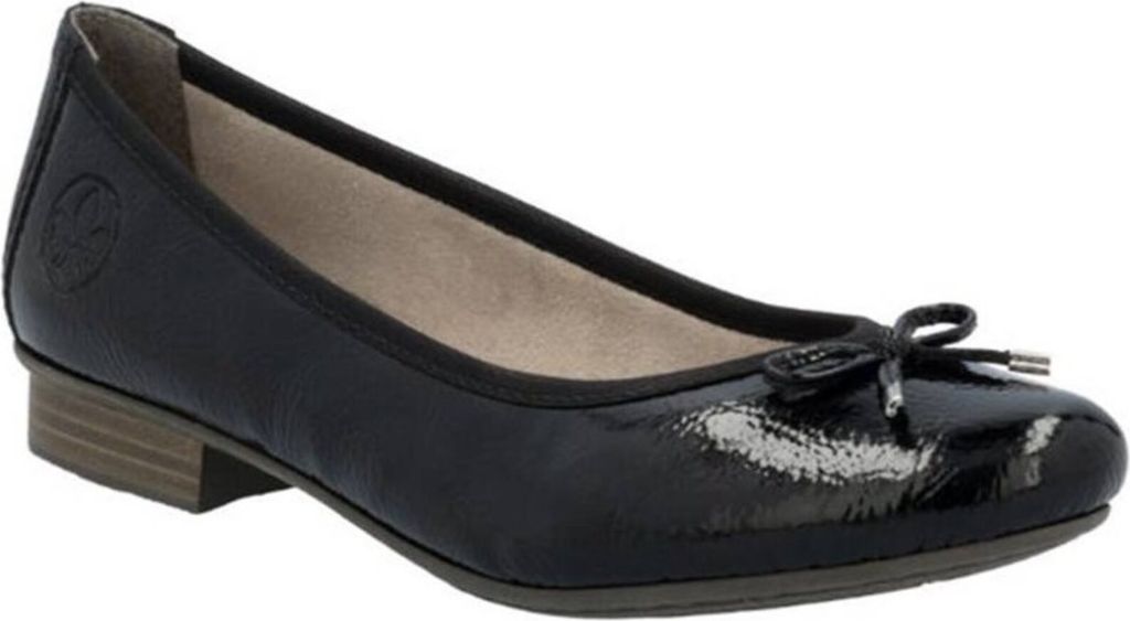 Rieker Ballerinas schwarz in Gr. 40