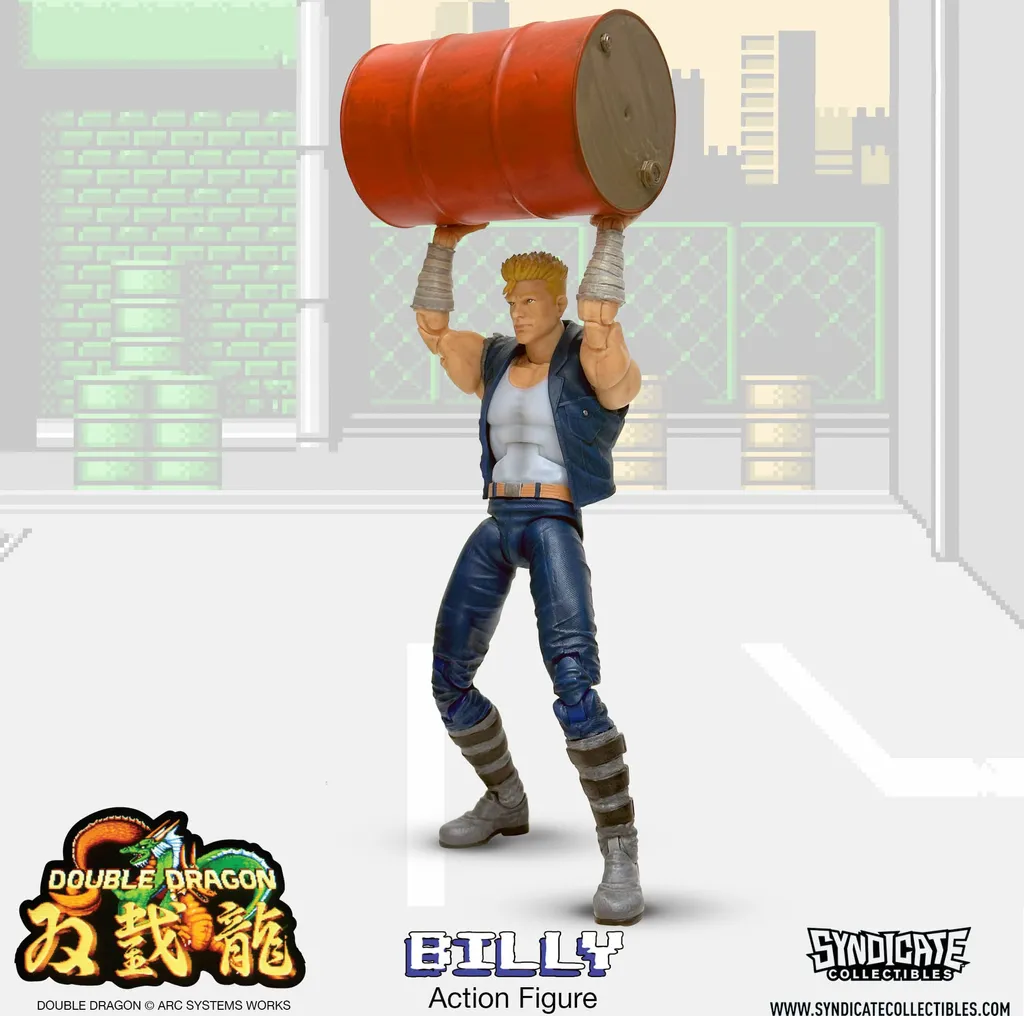 Billy Double Dragon Deluxe 1/12 Capcom 18cm Haute Finition PVC - 8