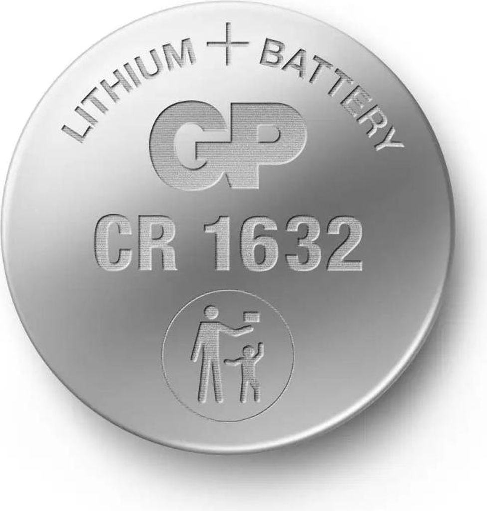 Bateria litowa CR1632 3V GP BATTERIES, 5 szt. blister /cena Zdjęcie produktu 