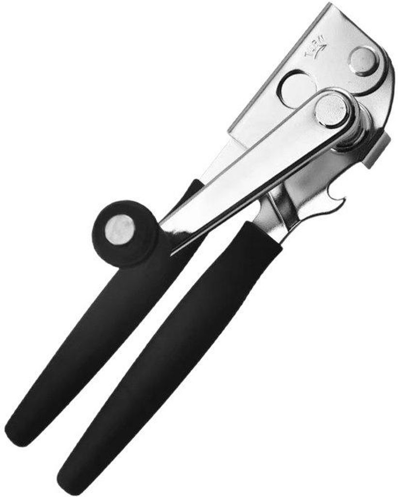 Kan opener mit faltenfähiger Schlaufe, schwarz