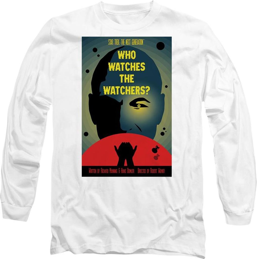 Star Trek - "The Next Generation Season 3 Episode 4" T-Shirt für Herren/Damen Uni TV9888 (M) (Weiß)