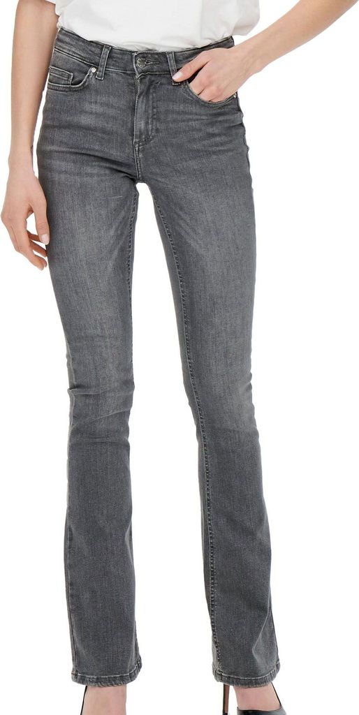 Only Blush Mid Flared Jeans Damen