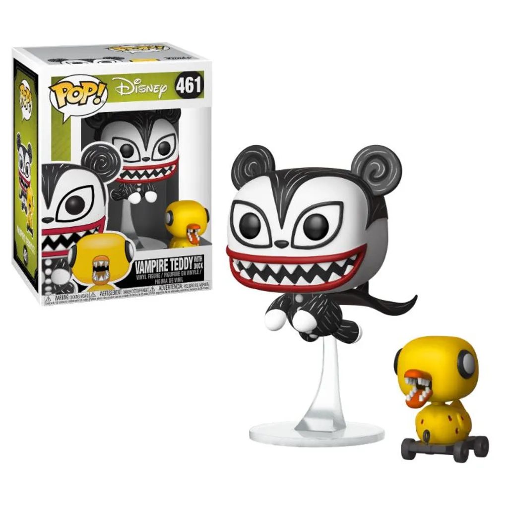Vampire Teddy et Canard 461 Funko Pop Cadeau Idéal Décoration Geek Disney