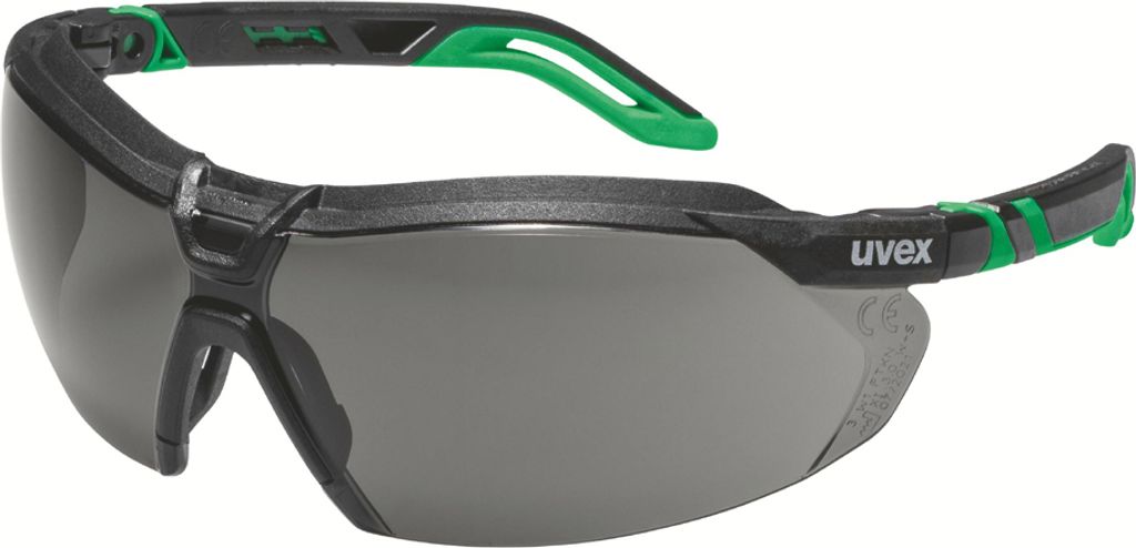 uvex Schweißer-Bügelbrille i-5 Scheibentönung: grau Schutzbrille