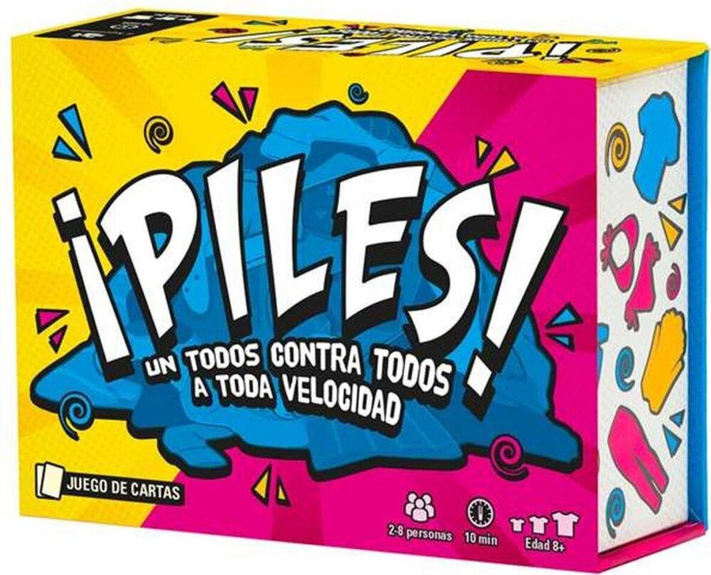 Asmodee Piles, Kartenspiel, Familie, 8 Jahr(e), 10 min