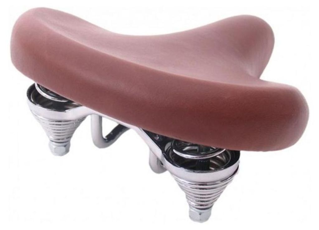 KGS Fahrradsattel 20/24 Zoll für Kinderfahrräder Braun Produktbild 