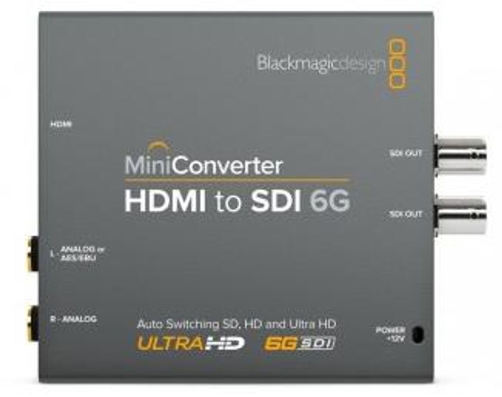 Blackmagic Design CONVMBHS24K6G, Grau, Windows 10, Windows 8.1, Mac OS X 10.12 Sierra, Mac OS X 10.13 High Sierra, Mac OS X 10.14 Mojave, 4096 x 21...
