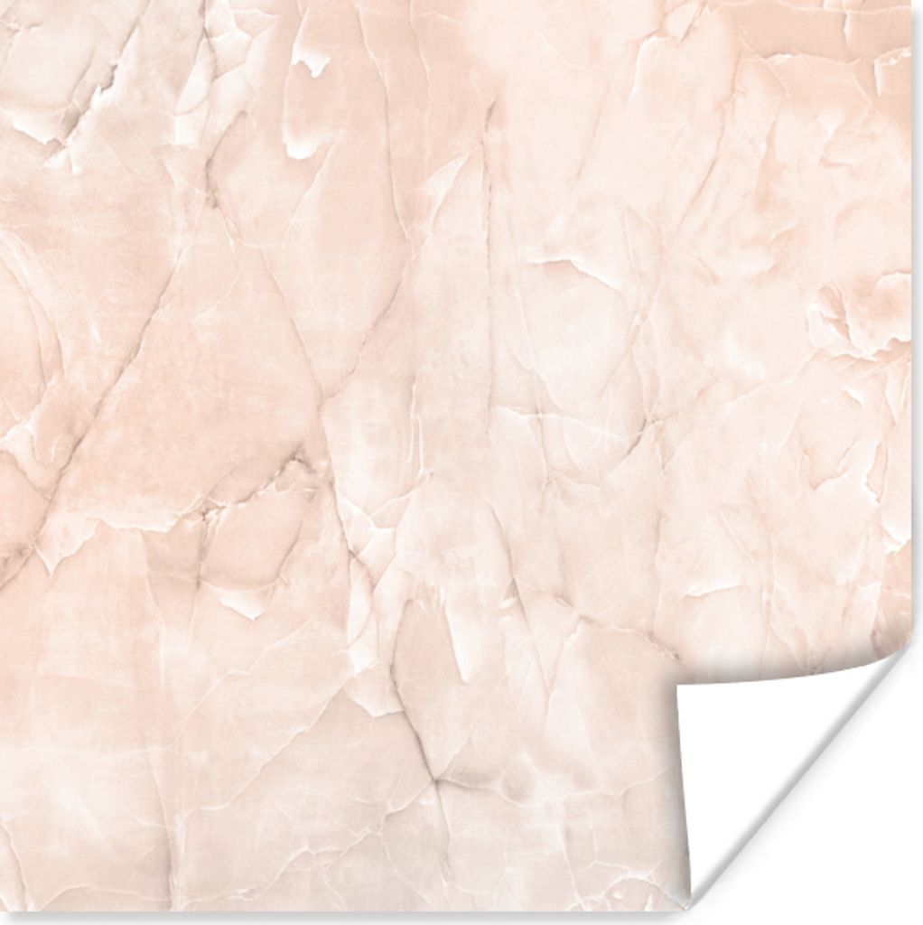 MuchoWow Poster Marmor - Luxus - Rosegold 30x30 cm - Wandposter - Printing