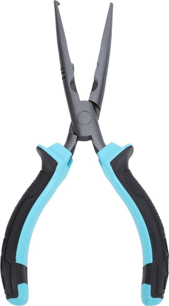 8-Zoll-Angelzange Kohlenstoffstahl-Nadelzange für Fischschnur Schneiden Fischhaken Entfernung Split Ring Crimpen