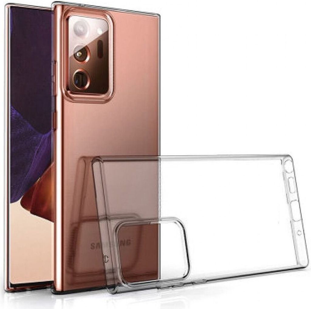 BACK CASE Ultra Slim 0,5mm passend für SAMSUNG Galaxy NOTE 20 Transparent