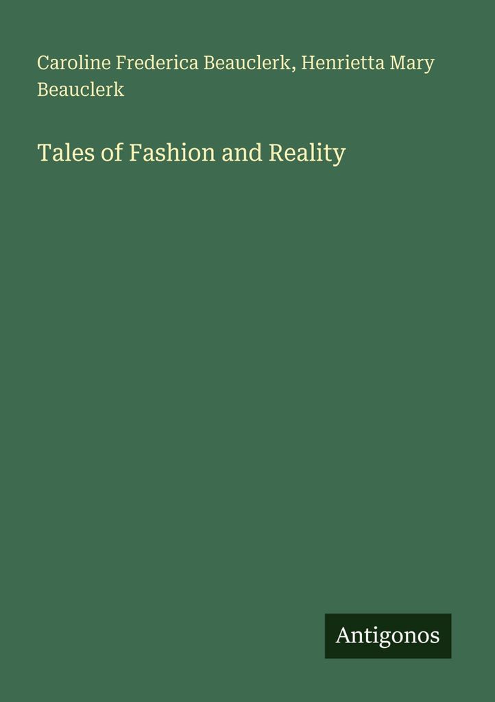 Tales of Fashion and Reality