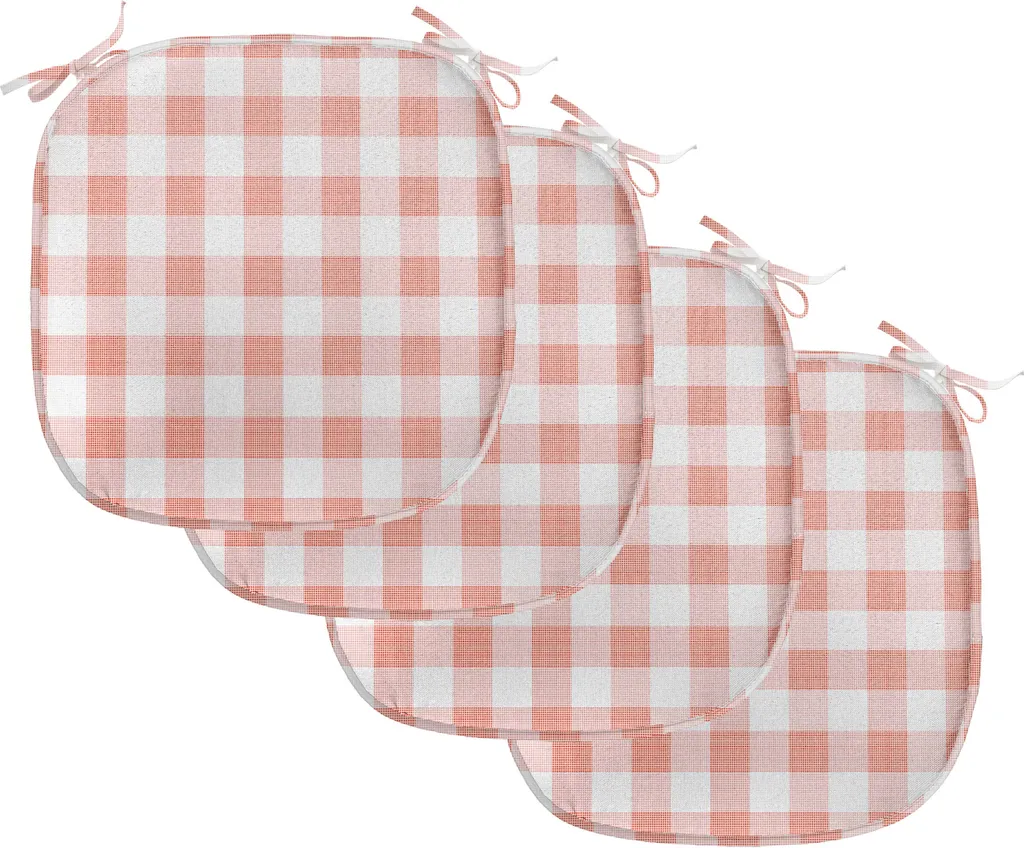 Cuscini Sedie Shabby Chic Rosa Pallido ABAKUHAUS 40x40 Impermeabili