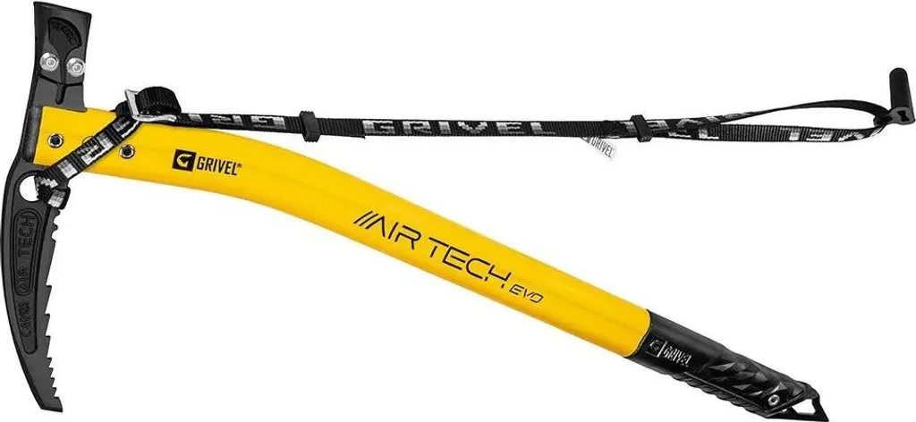 Grivel Air Tech Evo Piolet avec marteau Golden 48 cm pour alpinisme