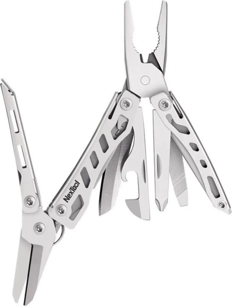 Nextool Mini-astronave NE20178 Multitool 12-in-1 Acciaio Inox Argento
