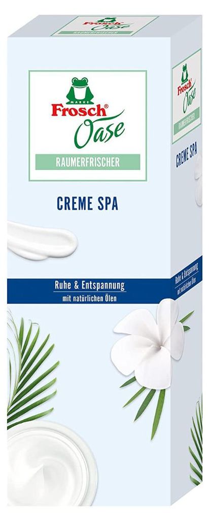 Frosch Oase Odświeżacz do pomieszczeń Krem Spa 90ml Zdjęcie produktu 