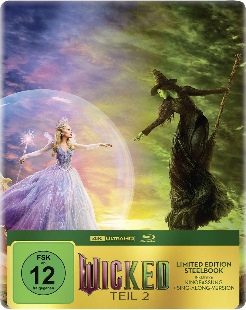 PLAION Wicked: Teil 2 (Limitiertes Steelbook A, Produktbild 