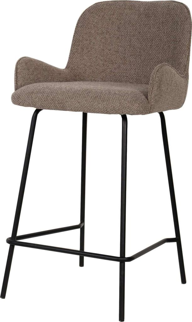PTMD - Barhocker Leander - Beige - 57x51x94cm Produktbild 