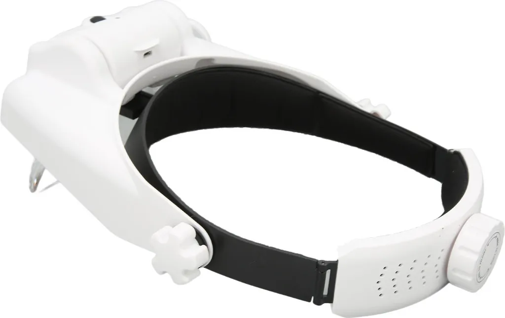 Loupe de tête ajustable à LED pour travaux de précision et bricolage